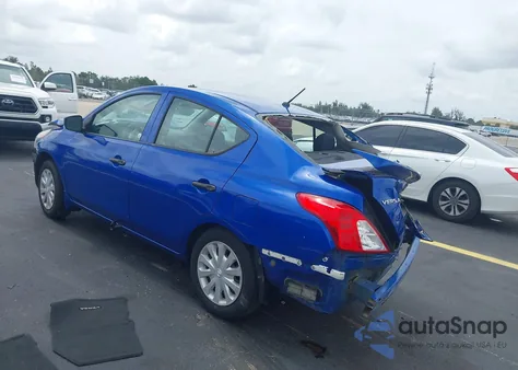 2016 Nissan Versa 1.6 S+ из США, поврежденный, VIN 3N1CN7AP9GL898066